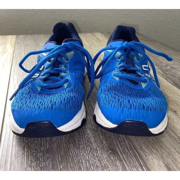 ASICS GT-1000 Duomax 1014A005 Blue White Green Youth US Size 5 A960418 Shoes - Picture 4 of 12